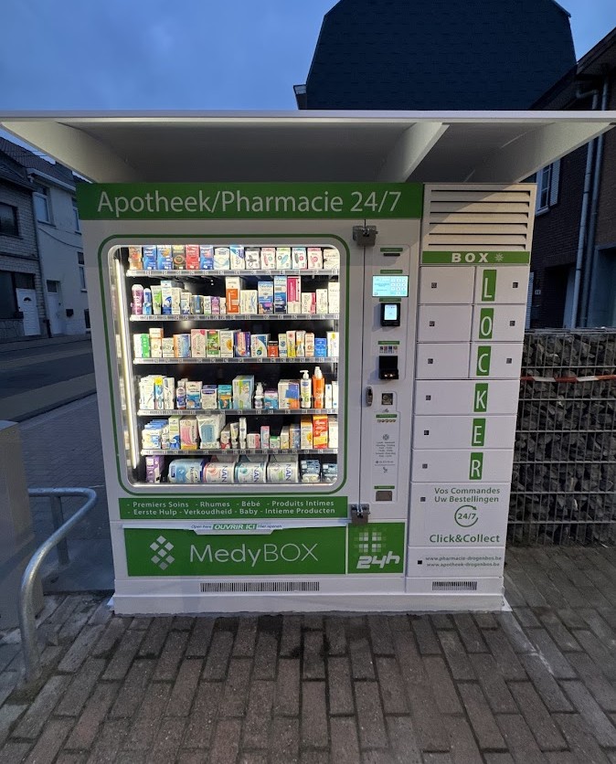 Distributeur automatique MedyBOX Drogenbos